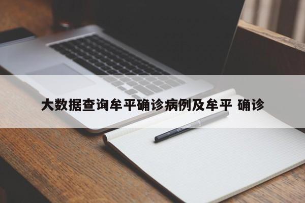 大数据查询牟平确诊病例及牟平 确诊