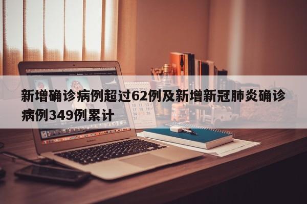新增确诊病例超过62例及新增新冠肺炎确诊病例349例累计